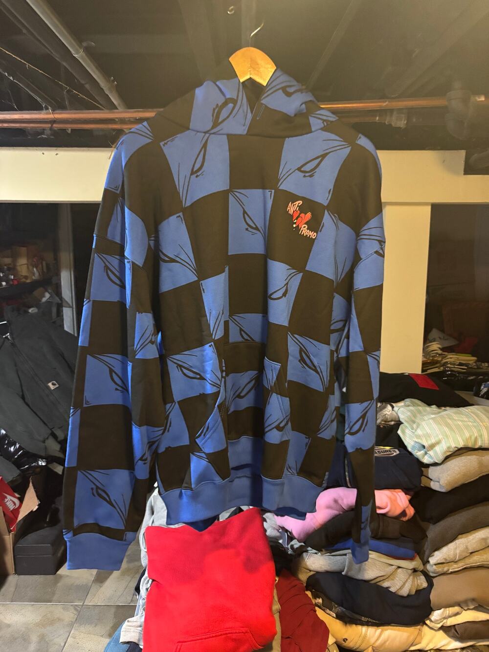 Matty Boy anti promo 99 eyes blue hoodie
